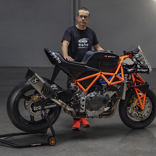 David Sanchez, formador de mecánica de motociclismo Aspar KSB Academy Valencia